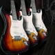 thumbnail image 5 of Guitarra Electrica Audiotek Con Amplificador Color Cafe, 5 of 7