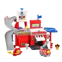 Set De Juego Vtech Go! ¡Vamos! Torre De Rescate Smart Wheels, Estación De Bomberos