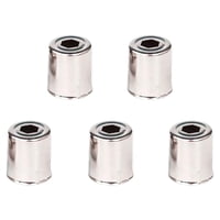 Magideal - 5 Piezas De Repuesto Para Microondas, Tapas Para Horno, Ligeras, De Gran Capacidad De Soporte, Repuestos Para Horno, Piezas De Reparación Para Oficina Gris Oscuro 18X15Mm