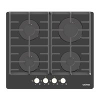 Groner - Encimera A Gas Vitro 4Q
