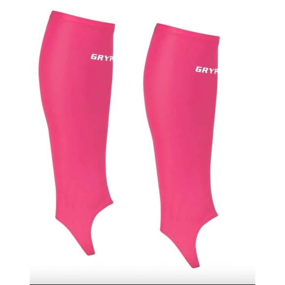 Calcetines sin pie para espinilleras GRYPHON Rosa Talla Única (1 unidad)