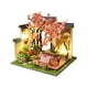 thumbnail image 5 of Casa De Muñecas En Miniatura De Bricolaje Con Accesorios Mini Kits De Casa Para Niñas Niños Niños Árbol De Decoración Rosa, 5 of 5