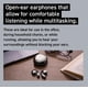 thumbnail image 5 of Auriculares AVIOT TE-H1 Open-Ear Hi-Res LDAC Silver, 5 of 6