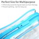 thumbnail image 5 of Bolsa Transparente para Maquillaje PACKISM Impermeable Aprobada por TSA Paquete de 3, 5 of 7