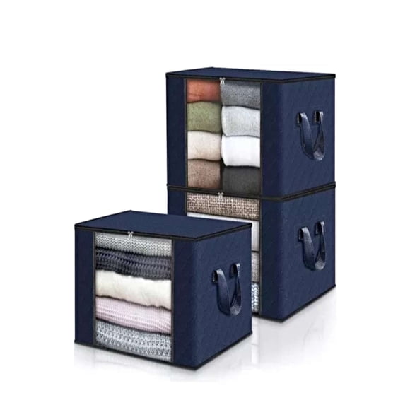Organizador Bolsas Almacenamiento Ropa Pack 3 Hogar