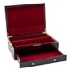 thumbnail image 2 of Caja De Madera Para Guardar Cubiertos Con Interior Protector De Fieltro, 2 of 5