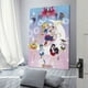 thumbnail image 3 of Sailor Moon Cuadro decorativo colgante - Arte de pared - Póster enmarcado - Decoración de pared - Regalos para familia, amigos y aficionados 20*30 cm, 3 of 6