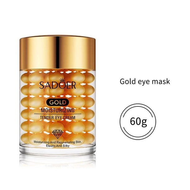 Revitalize Your Eyes with Golden Moisturizing Tender Eye Cream - Natural Ingredients for Firming, Refining Pores, and Reducing Fine Lines, Eye Bags, Dark Circles, and Puffiness