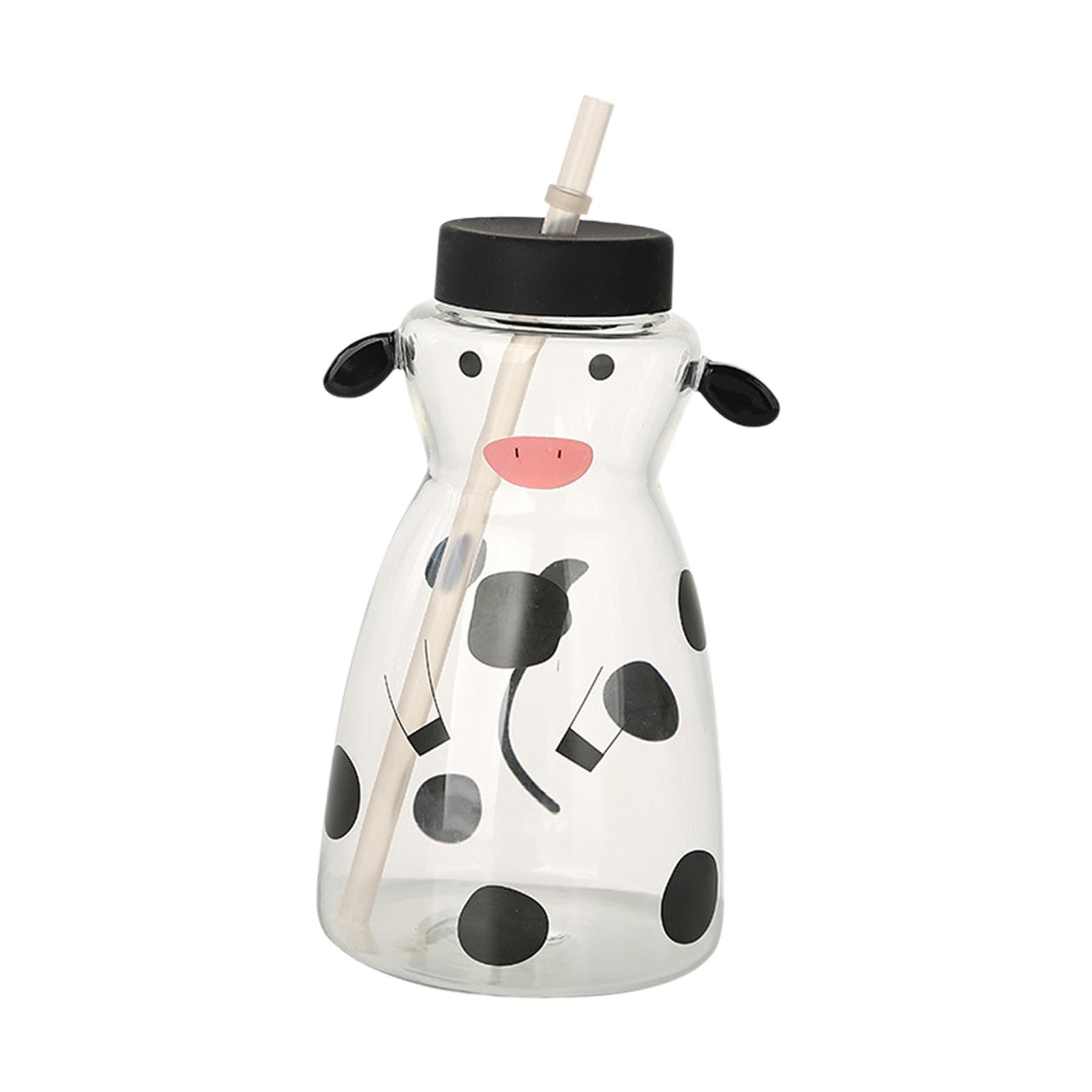 Bothyi - Botella De Agua De Vaca, Taza De Café, Bebida De Café Helado, Taza De Cristal, Regalo Para Amiga