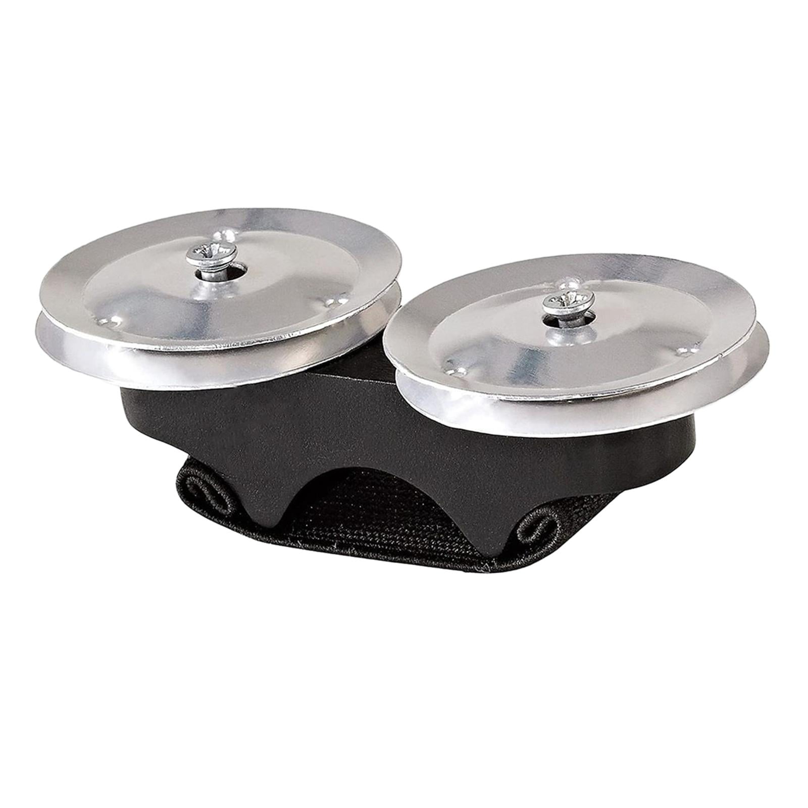 Bothyi - Pandereta De Mano Campana De Metal Percusión De Mano Tambor De Mano Instrumento Musical