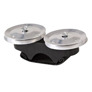 Bothyi - Pandereta De Mano Campana De Metal Percusión De Mano Tambor De Mano Instrumento Musical