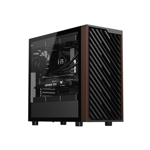 Diypc DIY-ATX28-Wood Negro