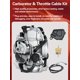 thumbnail image 3 of Carburador Aniro Moto para Honda TRX450, TRX350 y TRX400, 3 of 7