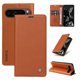 thumbnail image 1 of Funda Billetera de Cuero para Google Pixel 9 Pro 5G con Tarjetero y Soporte - Tapa Magnética Marrón, 1 of 6