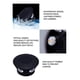 thumbnail image 2 of X2 Foco Led Redondo Exterior Interior Aplique De Pared 6 Led, 2 of 3