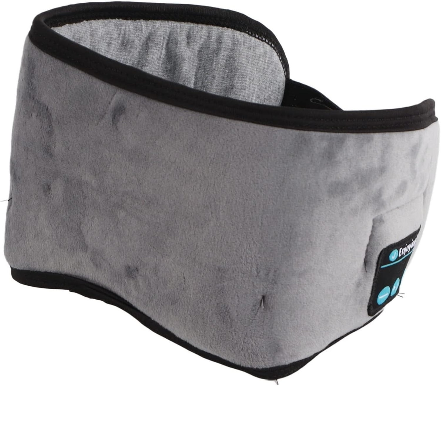 Genérico - Antifaz Máscara Para Dormir Auriculares Bluetooth 5 0 Color Gris Unicolor