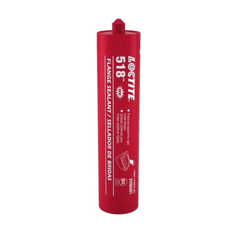 Cartucho Sellador De Juntas Loctite 518 De 300 Ml, Rojo