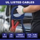 thumbnail image 4 of Jumper Cables Heavy Duty Calibre 0 25 Pies 1000 A 12 V 24 V, 4 of 7