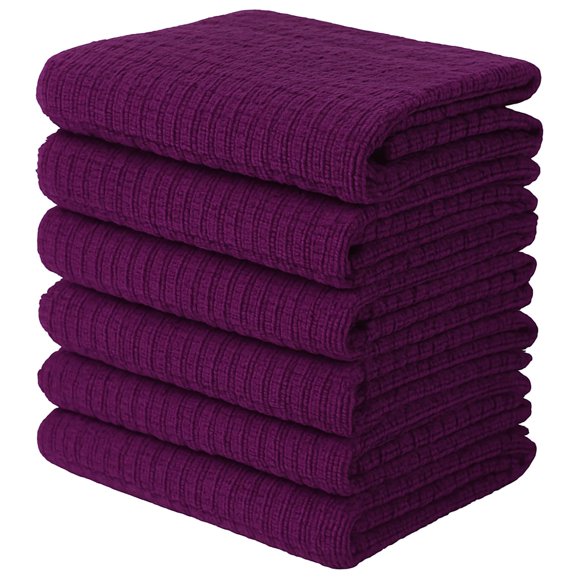 Toallas de Cocina CRAFTSWORTH 38x66 cm Morado Algodón