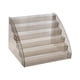 thumbnail image 3 of Caja De Almacenamiento De Cosméticos De Acrílico, Estuche Para Guardar Lápices Labiales, Botellas, Pinceles, Tocador, 6 Capas, Negro Transparente, 3 of 3