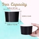 thumbnail image 4 of Vasos De Papel Para Helado 160 Ml 100 Unidades Color Negro 5 5 Oz, 4 of 8