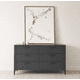 thumbnail image 1 of Cómoda "Osorno" 3 Cajones Mueble de Madera - Gris Grafito - 120x40x90 cm, 1 of 3