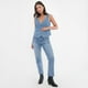 thumbnail image 4 of Vest Mujer Denim Azul Medio Corona, 4 of 5