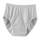 thumbnail image 3 of Pañales de tela para adultos, ropa interior protectora para la incontinencia, bragas de algodón reutilizables para mujeres, hombres y personas mayores Gris XXL, 3 of 5