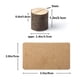 thumbnail image 3 of Tarjeteros Jofefe Mini Wood con tarjetas Kraft, 12 unidades, 3 of 7
