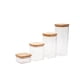 thumbnail image 3 of Set 4 Canisters Con Tapa De Bambú, 3 of 6