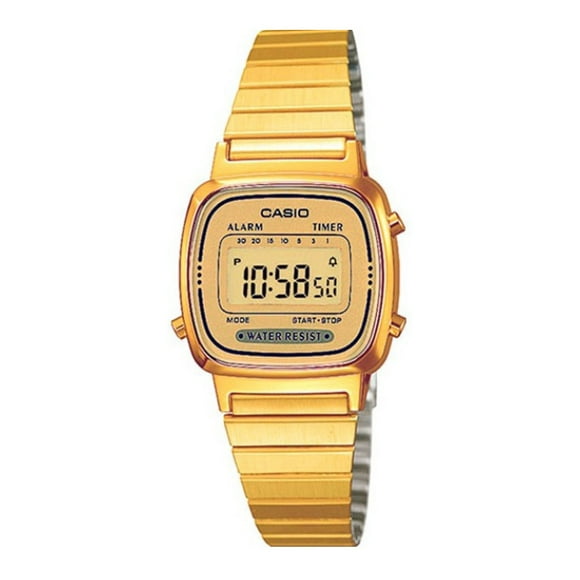 Reloj Digital Dorado Casio LA-670WGA-9