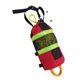 thumbnail image 4 of Bolsa De Tiro Flotante, Bolsa De Tiro Para Agua Con Cuerda Para Canotaje, Kayak, Amarillo Reflectante, 4 of 5