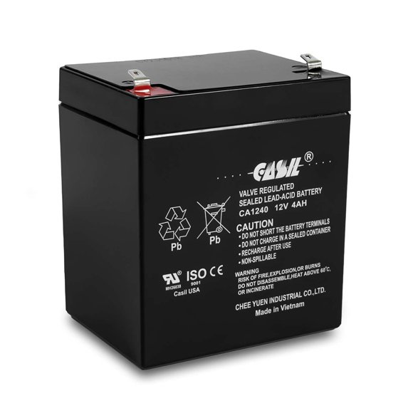 Batería de repuesto Casil CA-1240 12V 4AH para ADT 804302