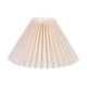 thumbnail image 3 of Pantalla De Lámpara Moderna Pantalla De Lámpara Cubierta De Luz En Forma De Abanico A Prueba De Polvo Beige_24cm, 3 of 5