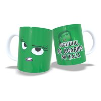 Arumistorechile - Tazon Taza Colección Intensamente 2 No Toques Mi Taza - Desagrado