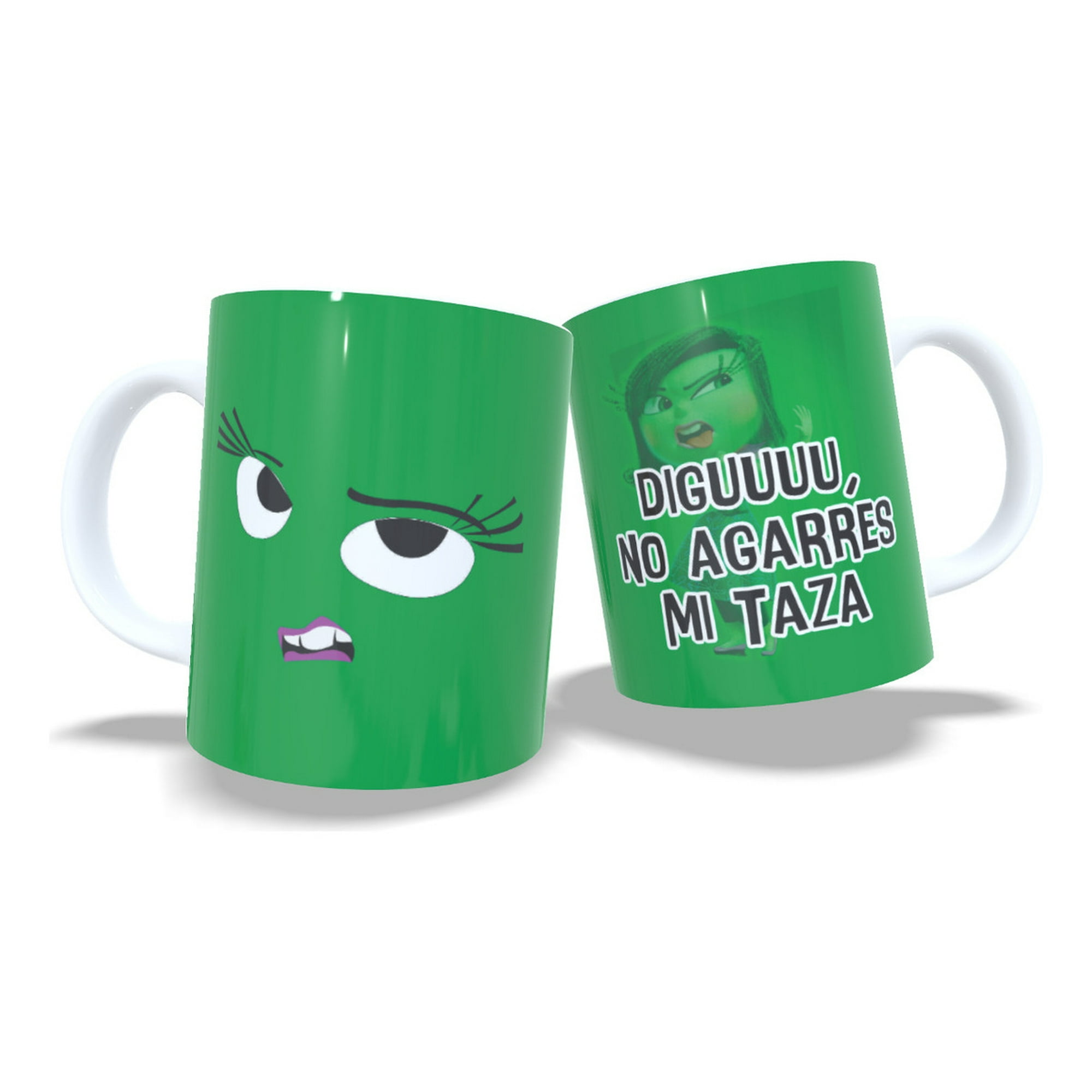 Arumistorechile - Tazon Taza Colección Intensamente 2 No Toques Mi Taza - Desagrado