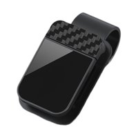 Magideal - Soporte Para Gafas De Sol Accesorio Universal Clip Para Visera Y Organizador De Coche Con Montura De Lentes De Fácil Instalación Adecuado Para Viseras Negro