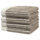 thumbnail image 1 of REGALWOVEN 100% Algodón Toallas de Mano a Rayas, Conjuntos de Toallas Suaves Absorbentes de Secado Rápido para Hogar, Hotel, 14" x 32" Caqui 4, 1 of 7