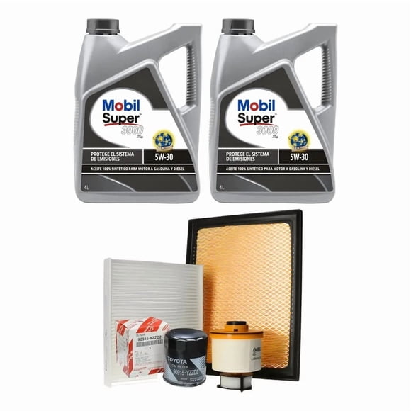 Kit Mantencion Aceite Filtros Toyota Hilux 2.4 2.8 Año 2021