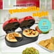 thumbnail image 2 of Máquina para hacer quesadillas Nostalgia Taco Tuesday, doble, roja, 13 cm, 2 of 3