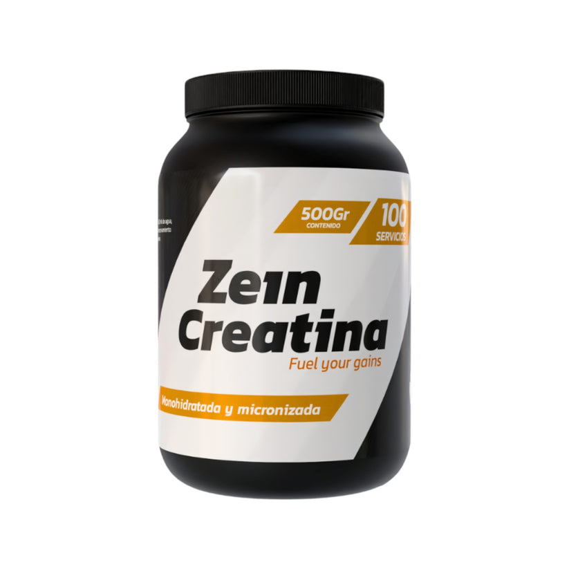 Zein - Creatina Monohidratada Y Micronizada Sin Sabor 500Gr -
