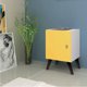 thumbnail image 2 of Velador Con Puerta Retro Blanco Amarillo, 2 of 3
