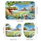 thumbnail image 3 of Juego de Cortina de Ducha Gigantosaurus Desmarcar 4 Piezas, 3 of 6
