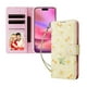 thumbnail image 3 of FOXDOCK Funda Tipo Cartera Floral para iPhone 14 Plus ,Funda con Tapa de Cuero PU, Protección Antigolpes con Ranuras para Tarjetas y Soporte, 3 of 5