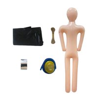 Bothyi - Maniquí Inflable De 1,55 M, Tamaño Real, Para Decoración De Patio Y Habitación Embrujada