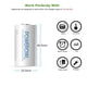thumbnail image 5 of Pilas recargables tipo C POWEROWL 5000 mAh NiMH 1,2 V (paquete de 4), 5 of 6