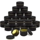 thumbnail image 1 of Lata Para Velas 150 Ml Negra De Metal Con Tapa Paquete De 24 Para Manualidades Diy, 1 of 9