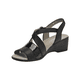 thumbnail image 4 of SANDALIAS BRUNO ROSSI NEGRO MUJER BRM0010 - Talla 36, 4 of 5