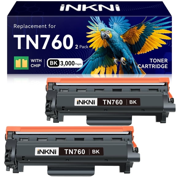 Cartucho de tóner InKni TN760 compatible para Brother TN730