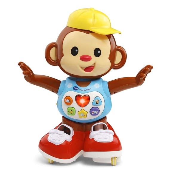 Juguete VTech Chase Me Casey con luces, sonidos y movimiento
